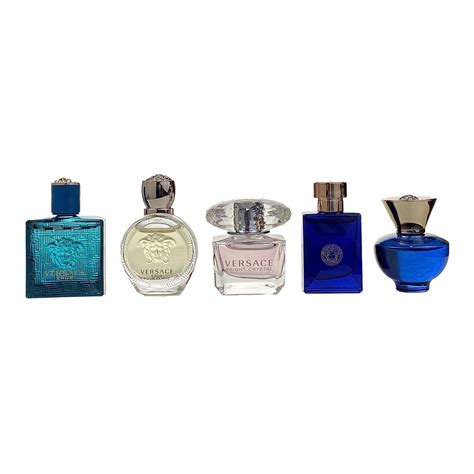 versace women 4 pc mini set|aftershave mini gift sets.